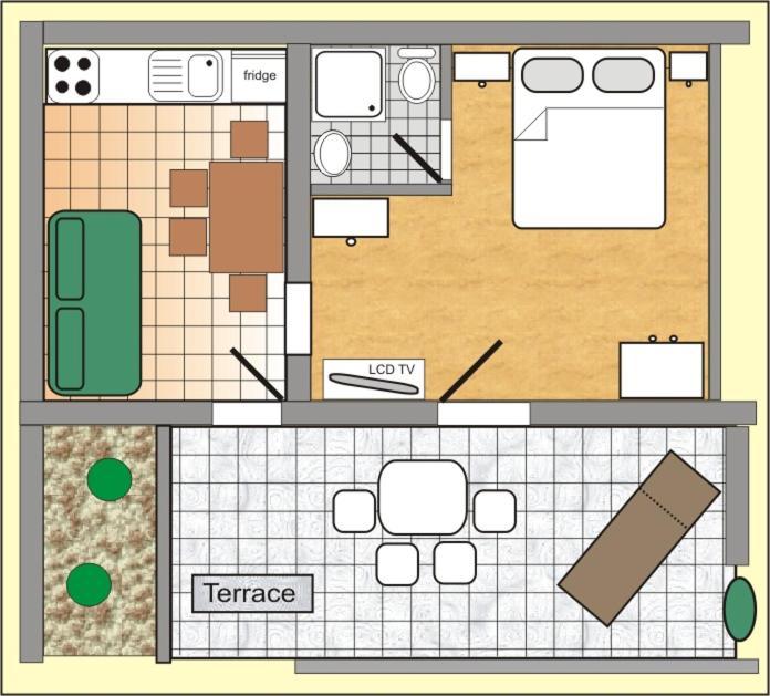 Apartments Dora Банёл Экстерьер фото
