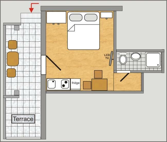 Apartments Dora Банёл Экстерьер фото